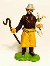 Vintage 1971 Britains Farm Series Shepard With Lamb Figure