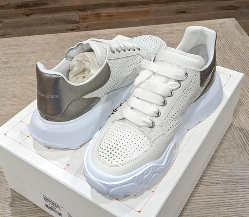 $590 Mens Alexander McQueen Perforated 