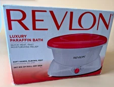 Revlon Luxury Paraffin Bath Spa Kit w/ Wax Mitts Liners RVP3503B – NEW in Box