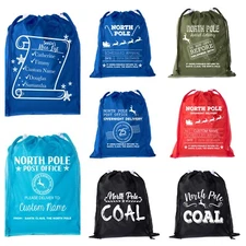 Mato & Hash  Christmas Goody Bag for Candy, Gifts, or Wrapping Ideas