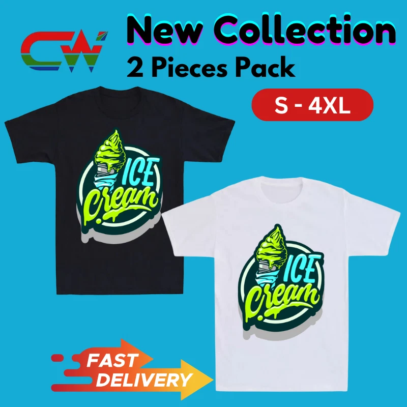 Trendy Ice Cream Graphic T-Shirt – Cool & Stylish Design for Everyday Wear
