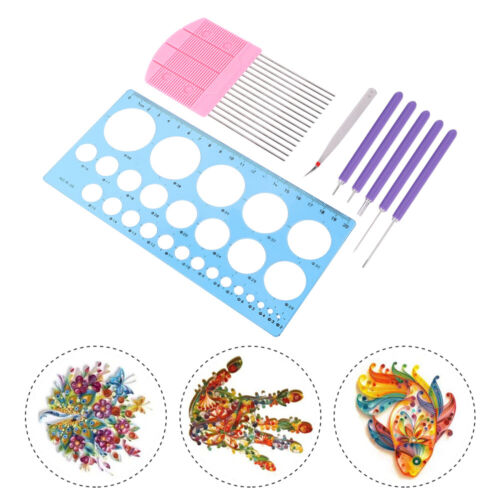 8 Pcs Paper-Rolling Pen Tool Set Quilling Needle Tools and Supplies
