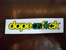 Decal Sticker Dope Af Jdm Street Racing Low Life Stance Staggered Hella Flush