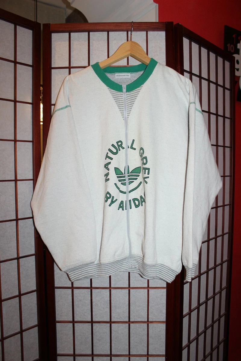 Ham selv Sway desillusion Vintage- 1970's Adidas Originals Natural Grey Sweater Sweatshirt (OPTI) .  ALY | eBay