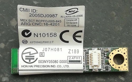 IBM Lenovo Thinkpad Bluetooth Board Card FRU42T0969, FRU39T0497