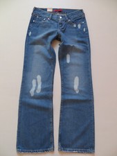 Levi's 557 Eve SQUARE CUT Jeans Hose W 29 /L 32 NEU Bleached Vintage Denim KULT!