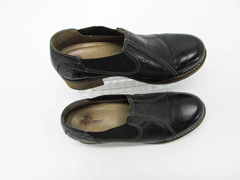 Dromedaris Womens Shoes Kai Size 9.5M EUR 40 Black Slip On Bootie Pre Owned qp - Image 2 of 4