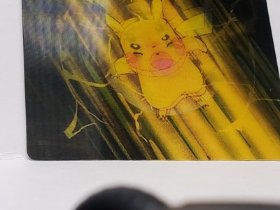 Pokemon Lenticular Pikachu Promo Card Viz Video Pioneer PIKA-0018D
