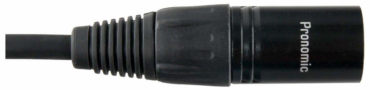 Pronomic XFXM-10 Mikrofonkabel-Set – 10 M, XLR, 10 Stück, Handgelötet