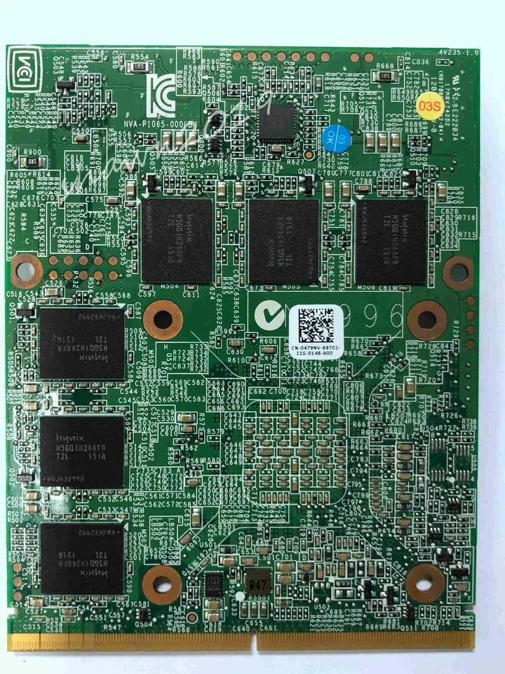 NEW DELL ALIENWARE M15X M17X NVIDIA GTX460M 1.5GB DDR5 VIDEO CARD CN-0479NV - Image 2 of 3