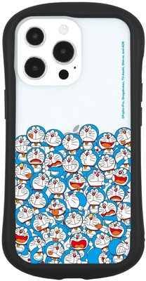 Gourmandise iPhone 13 Pro Case Cover 6.1 Hybrid Clear Doraemon Tightly DR-95B