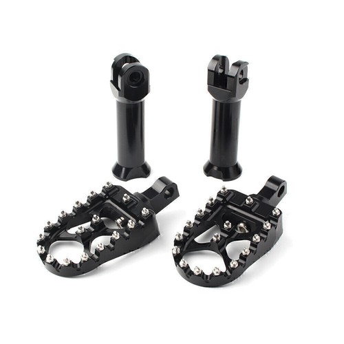 Rear Foot Pegs W/Bracket Assembly Set for Harley Softail Street Bob 2018 19-2020 - Picture 5 of 11