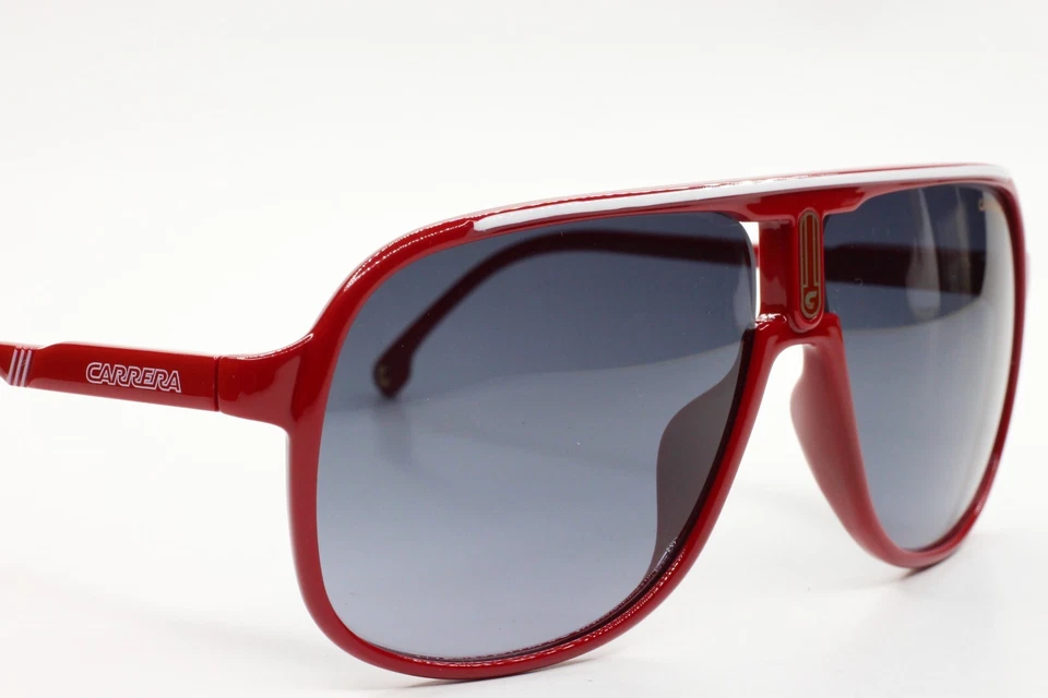 Carrera 1047/S C9A90 Red Gradient Acetate Designer Italy Sunglasses 62mm Foto 3 de 4