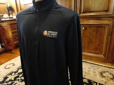 Blue Embroidered Edmonton Oiler ALUMNI Pride Passion NHL hockey Warmup jacket XL