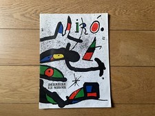 Joan Miro revue Derrière le miroir Lithographie Maeght nº231