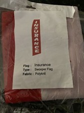 Insurance Swooper Flag New Out Of Wrapper