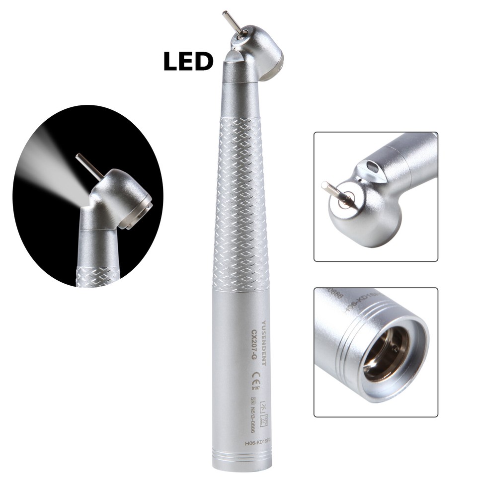 Turbine Dentaire LED COXO à Fibre Optique - 3 Pièces - Pour Contre-angle MULTIflex
