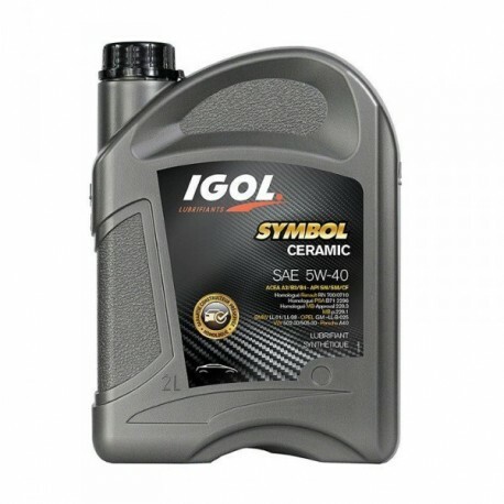 Huile Moteur Igol Symbol Ceramic 5W40 en bidon de 5 litres pour la protection de votre véhicule