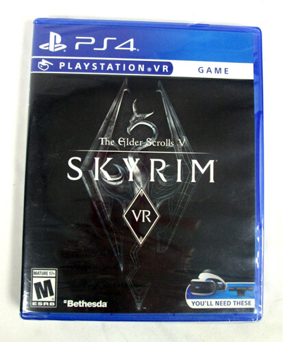 The Elder Scrolls V: SKYRIM VR (Sony PlayStation 4, 2017) PS4 Game New ...