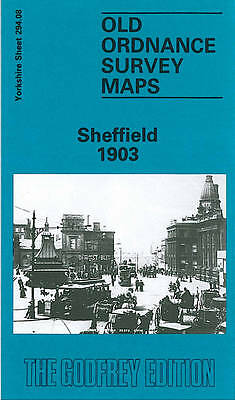 MAP OF Sheffield 1903 Y294.08a by Ruth Harman 9780907554943 | Brand New