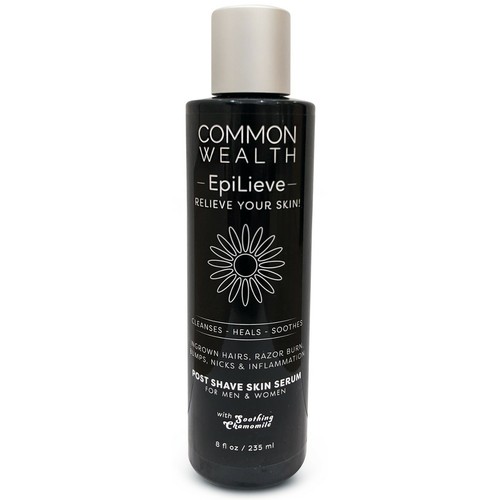 Common Wealth EpiLieve Post Shave Skin Serum 8oz Ingrown Hairs Tend