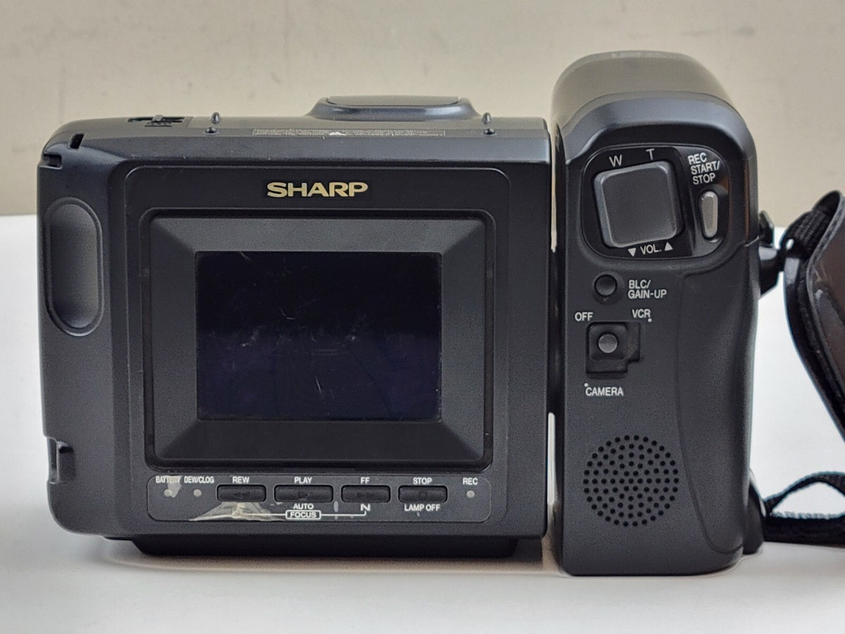 Sharp 8 ViewCam VL-E39 Video8 8mm Hi-Fi Monaural Video Camcorder