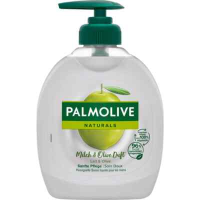 12x PALMOLIVE  910055 Flüssigseife NATURALS Olivenmilch, 300 ml