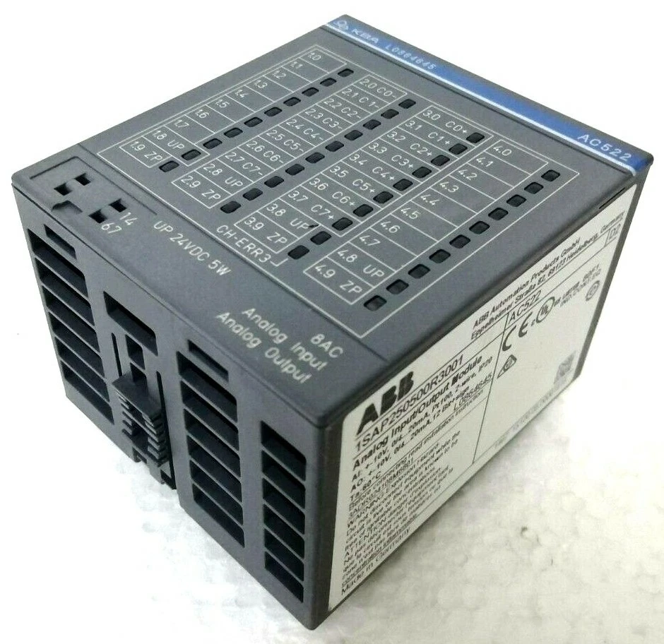 ABB 1SAP250500R3001 AC522 Analog Input/Output Module KBA L0864645 - Photo 4/4