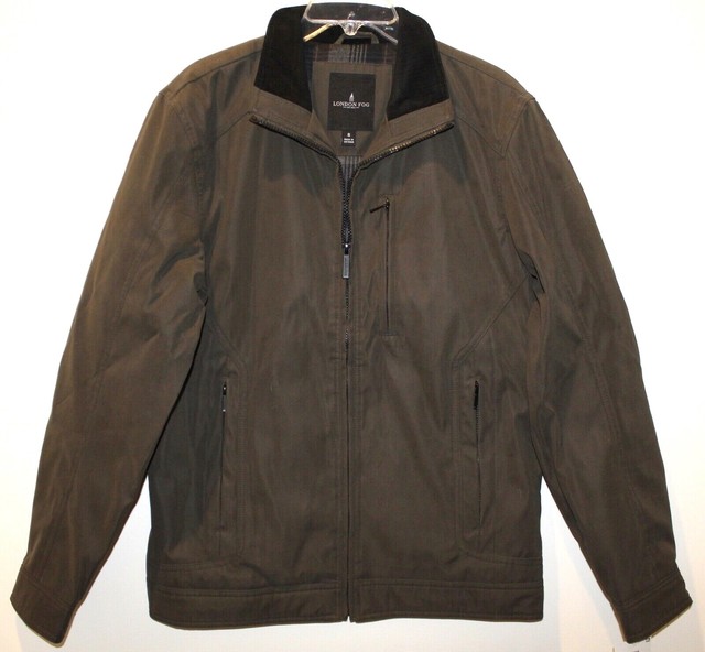 Mens london fog microfiber travel golf jacket