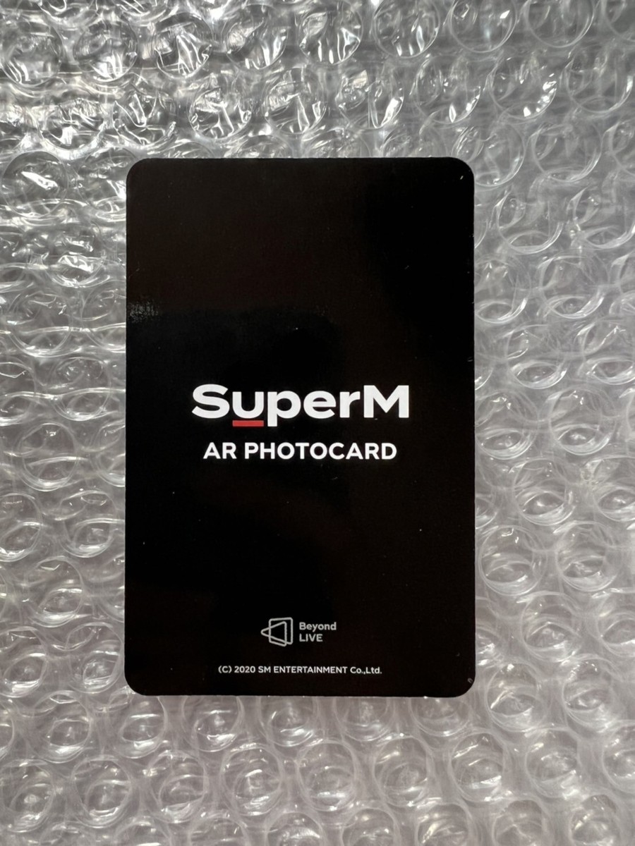 マーク　superM AR ticket set beyond live SUPERM TEN Beyond LIVE SPECIAL AR TICKET + Photocard