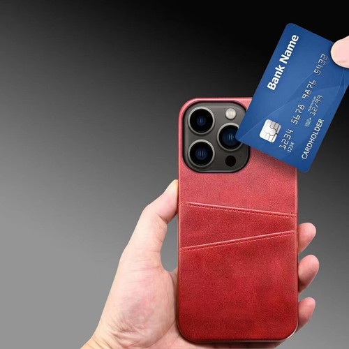 For iPhone 16+ 16 Pro Max 15 14 13 Leather Card Holder Wallet Phone Case Cover - Picture 40 of 40