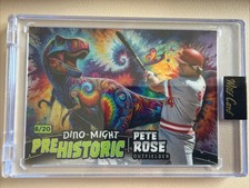 Wild Card 2024 Pete Rose Dino-Might Prehistoric Alumination Baseball Card /20