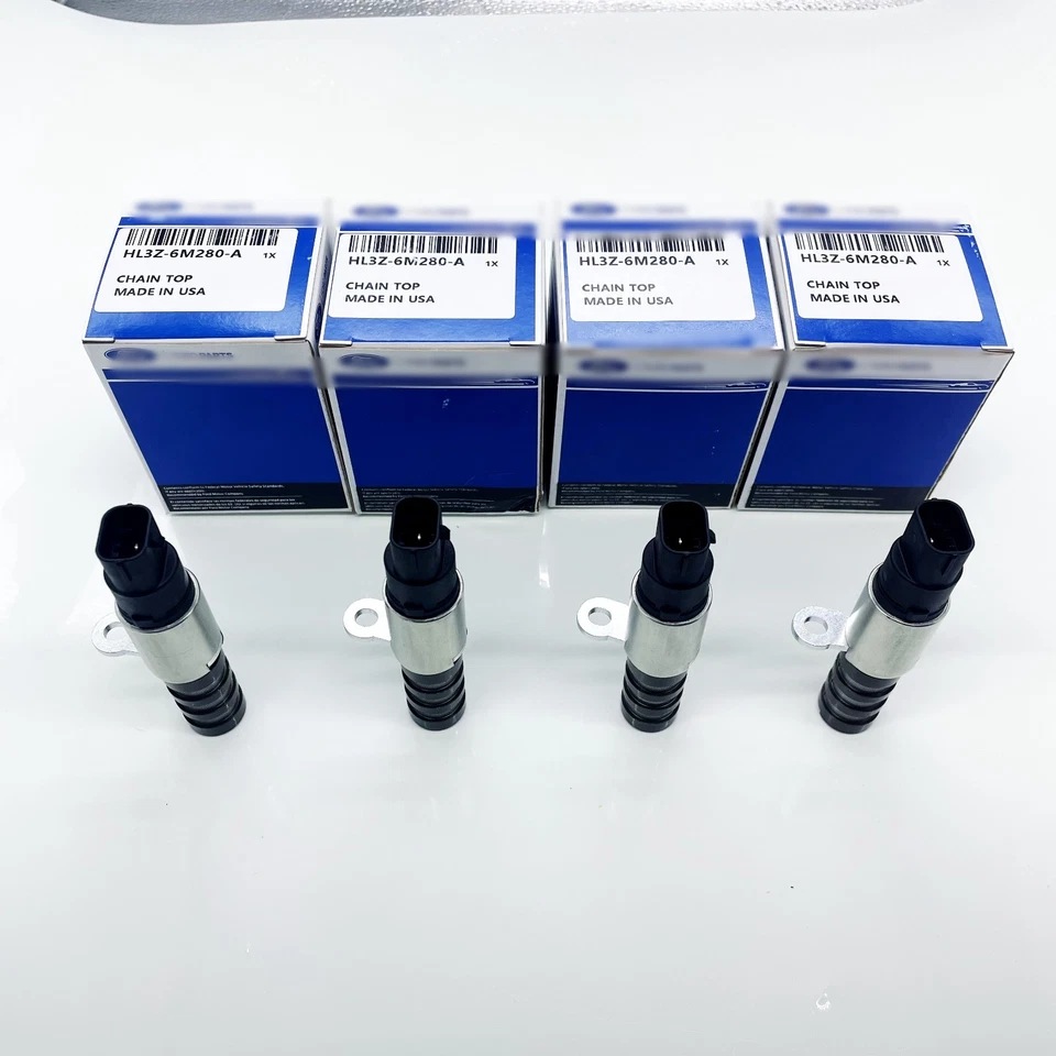 NUEVO Solenoides de control VCT de distribución de árbol de levas variable para Ford F-150 17-24 - CUATRO 4 Foto 2 de 4