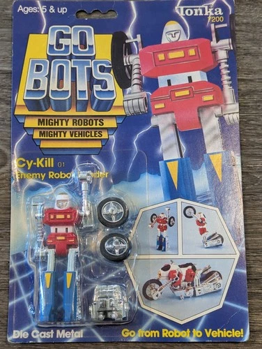 Gobots Cy-Kill MOC Mint In Card Sealed New 1983 Tonka Vintage Action Figure