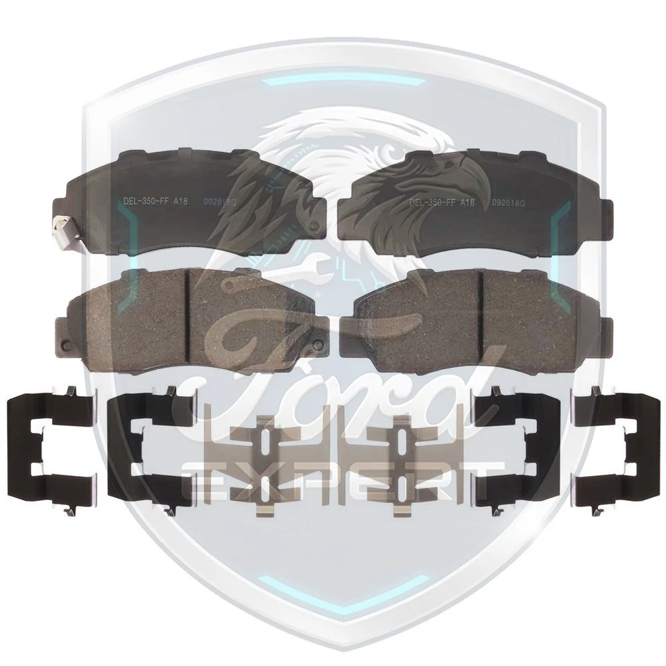 Kit de pastillas de freno delanteras de cerámica ACDelco OEM para Honda 1991-2002 garantía de por vida Foto 3 de 4