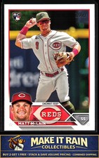 Matt McLain 2023 Topps Update #US199 Cincinnati Reds Rookie RC
