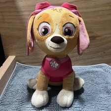 Paw Patrol Skye Plush 15" Puppy Dog Pink Pilot Stuffed Animal Large Nickelodeon