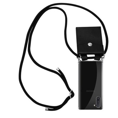 Schutzhülle für Samsung Galaxy NOTE 10 Hülle Handykette Silikon Necklace