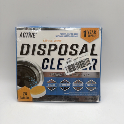 #ad #ad Active Garbage Disposal Cleaner Deodorizer Tablets 24 Tablets Citrus Scent $15.03