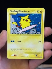 Pokémon TCG Secret Rare Surfing Pikachu 114/111  Rising Rivals NM on eBay