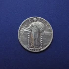 1929-S Standing Liberty Quarter VF Cond - Full Clear Date