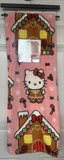 Hello Kitty Gingerbread House Christmas 50x70 Plush Throw Blanket