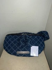 Women's NWT Blue Denim KURT GEIGER London Brixton Belt Bag