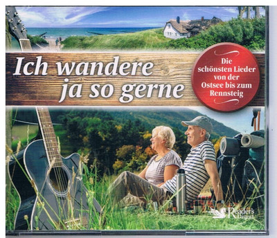 ''Ich wandere ja so gerne'', 4 CD Box von Reader's Digest in Top Zustand
