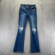American Eagle Outfitters Kick Jeans Womens 0...