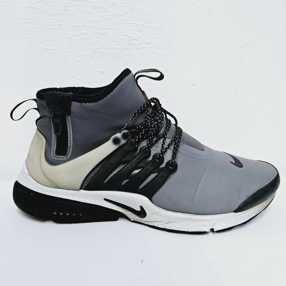 Nike Air Presto Mid Utility Cool Grey Herren Gr. UK 9 EUR 44 Sneaker 859524-001 - Bild 2 von 4