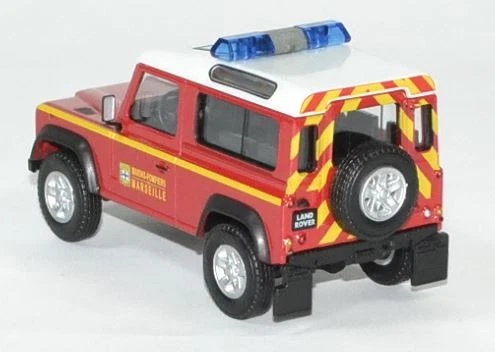 CARARAMA, LAND ROVER Défender Court - Marins Pompiers de Marseille, échelle 1... - Photo 2/3