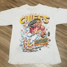 1996 Vintage Kansas city Chiefs Football White Unisex T shirt Reprint KH18323
