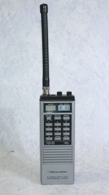  Realistic Pro-38 10 Channel  Programmable Scanner Vintage - Turns on