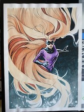Elena Casagrande original art Medusa Inhumans disegno originale